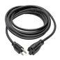 Model P022-025 25 Ft. Power Extension Cord, NEMA 5-15P to NEMA 5-15R - 10A, 120V, 18 AWG, 25 Ft. Black