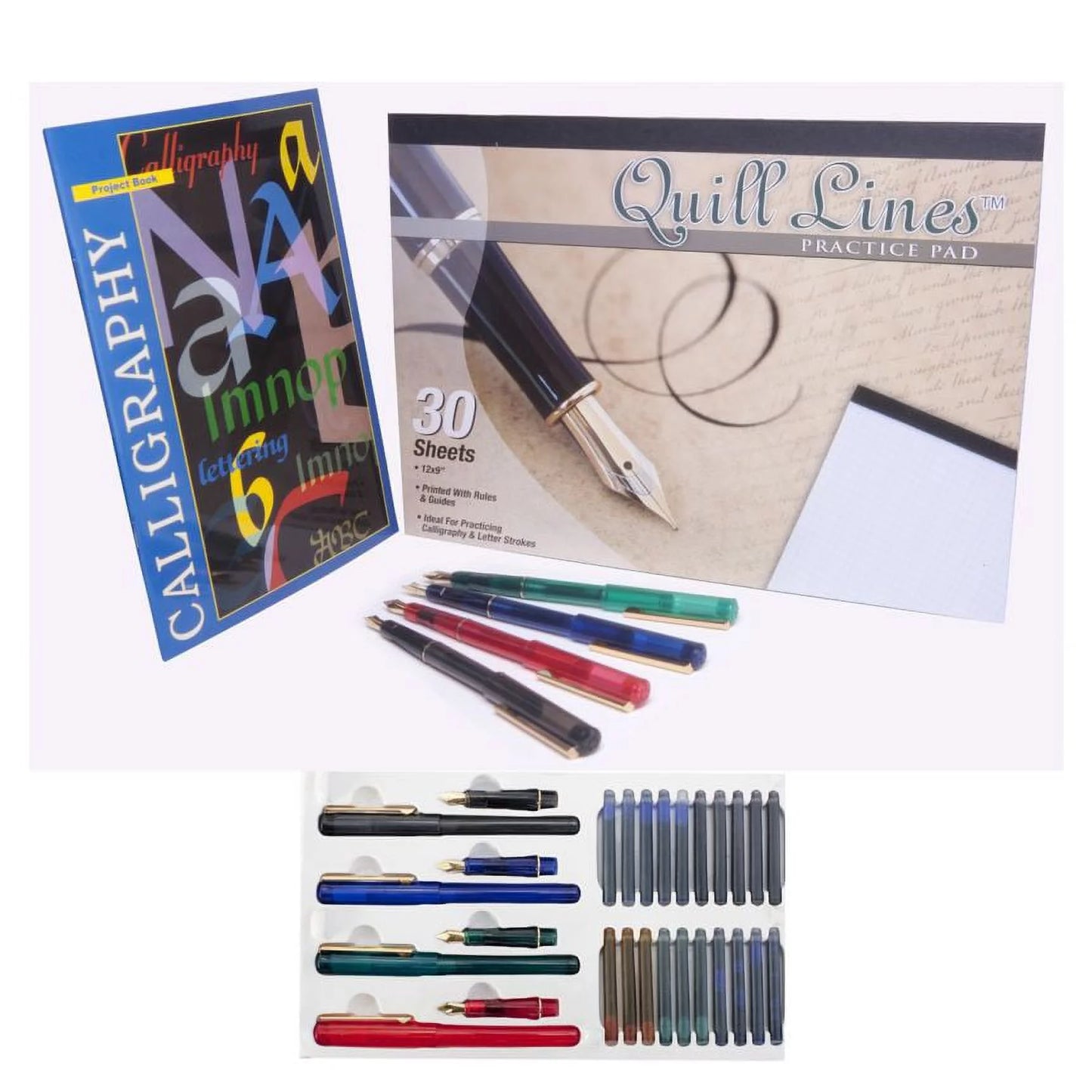 Quill Lines Master Calligraphy Lettering and Pen Set