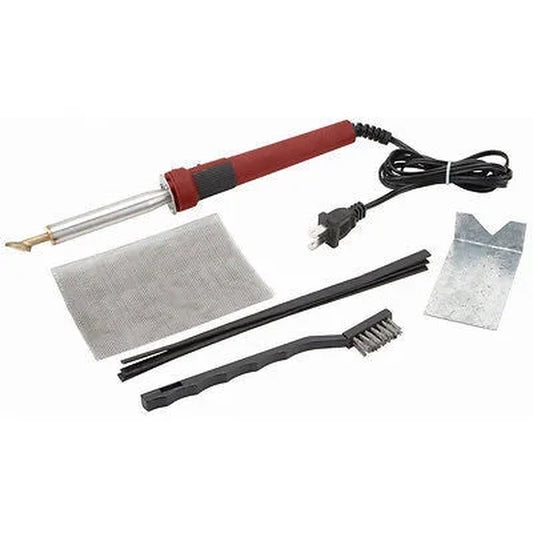 Plastic Welder Welding Tool Bender Former Heating Gun Iron Repair Reparing Kit